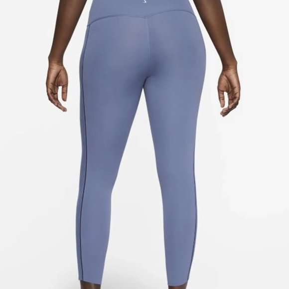 Nike Yoga Luxe Women's Infinalon Ribbed 7/8 Leggings - Picture 4 of 4